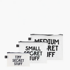 Køb Pung // Zip Pockets | Transparent Secret and Classified - sæt af 3 stk | 119,95 | Fri fragt over 149 kr. | Hurtig levering | Dag til dag levering | Loqi | Etui, Clutch, Taske, Rejse, Toiletsager, Håndtaske, Toliettaske, Makeup pung