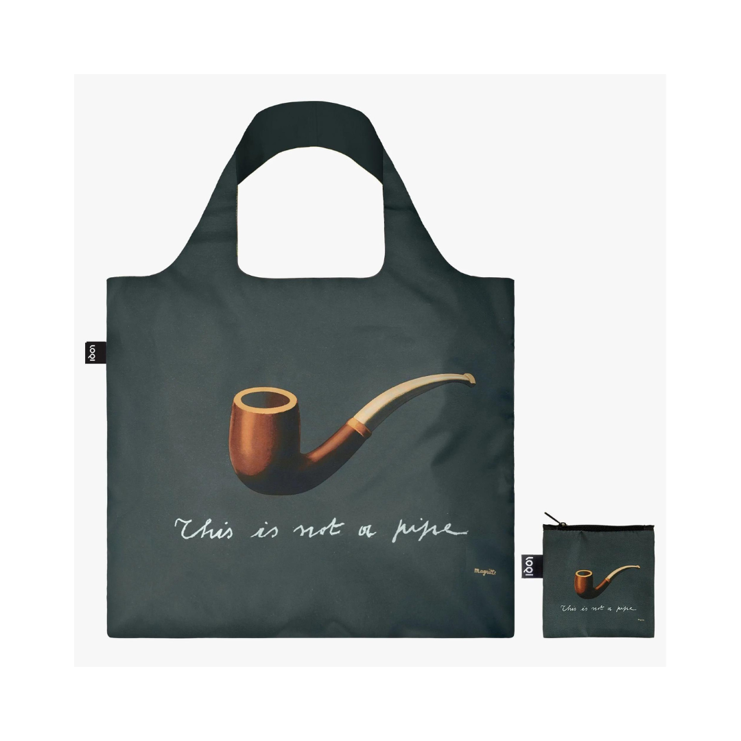 Køb Indkøbspose René Magritte The Treachery 1935 | 85,00 | Fri fragt over 149 kr. | Hurtig levering | Dag til dag levering | Loqi | Håndtaske, Træningstaske, Totetaske, Indkøbstaske, Tote bag, Undgå plastposer, Undgå engangsposer, Stofnet, Genbrugsmulepose, Pose, Net, Indkøbsnet
