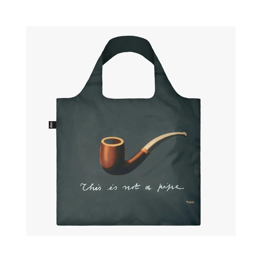Køb Indkøbspose René Magritte The Treachery 1935 | 85,00 | Fri fragt over 149 kr. | Hurtig levering | Dag til dag levering | Loqi | Håndtaske, Træningstaske, Totetaske, Indkøbstaske, Tote bag, Undgå plastposer, Undgå engangsposer, Stofnet, Genbrugsmulepose, Pose, Net, Indkøbsnet