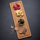 Køb Skærebræt Foresta Egetræ | fra 335,00 | Fri fragt over 149 kr. | Hurtig levering | Dag til dag levering | Morsø | Bræt, Severingsbræt, Tapasbræt, Spækbræt, Med saftrille