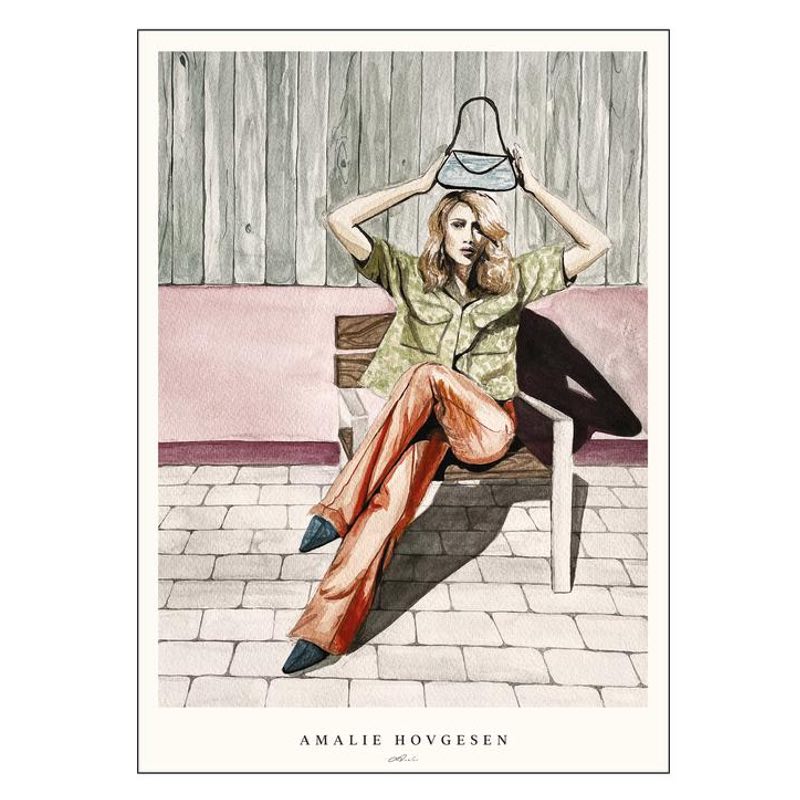 Køb Plakat Shade 50x70 cm | 239,95 | Dag til dag levering | Billede, Kunst, Poster and Frame, Amalie Hovgesen