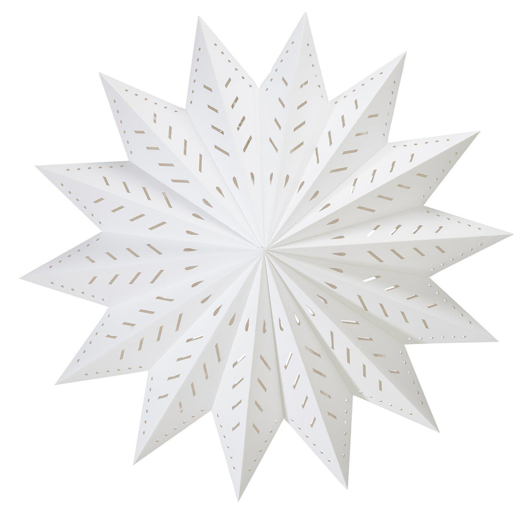 Køb Stjerne Alfa Hvid | fra 189,95 | Fri fragt over 149 kr. | Hurtig levering | Dag til dag levering | PR Home | Adventsstjerne, Stjerne, Julestjerne, Topstjerne, Belysning, Indendørsbelysning, Pendel, Jul, Julepynt
