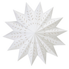 Køb Stjerne Alfa Hvid | fra 189,95 | Fri fragt over 149 kr. | Hurtig levering | Dag til dag levering | PR Home | Adventsstjerne, Stjerne, Julestjerne, Topstjerne, Belysning, Indendørsbelysning, Pendel, Jul, Julepynt