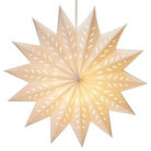 Køb Stjerne Alfa Hvid | fra 189,95 | Fri fragt over 149 kr. | Hurtig levering | Dag til dag levering | PR Home | Adventsstjerne, Stjerne, Julestjerne, Topstjerne, Belysning, Indendørsbelysning, Pendel, Jul, Julepynt