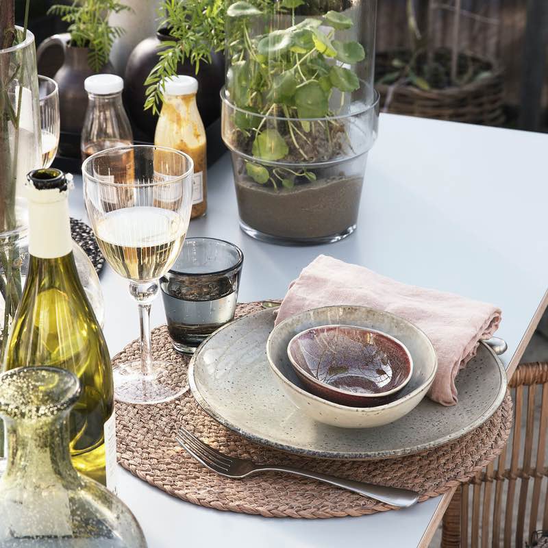 Køb Kagetallerken lake grå/brun | 89,95 | Borddækningen, Middagstallerken, Serveringsfad, Fad, Servering