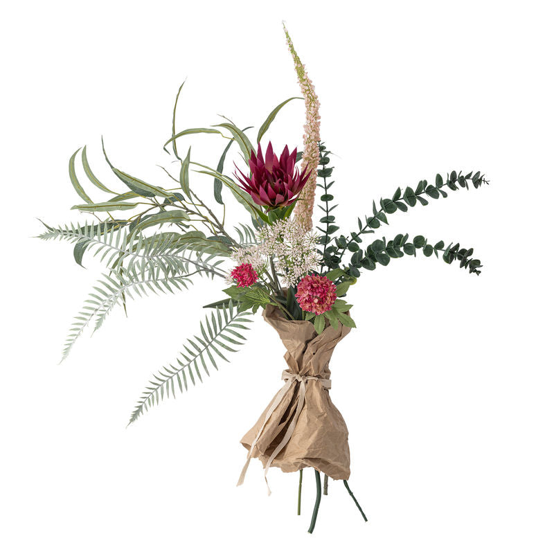 Køb Buket Crown Rød | 429,00| Fri fragt fra 249 kr. | Flere varianter | Hurtig levering | Dag til dag levering | Bloomingville | Kunstig Buket, Kunstige Blomster, Plastik, Evighedsblomster 