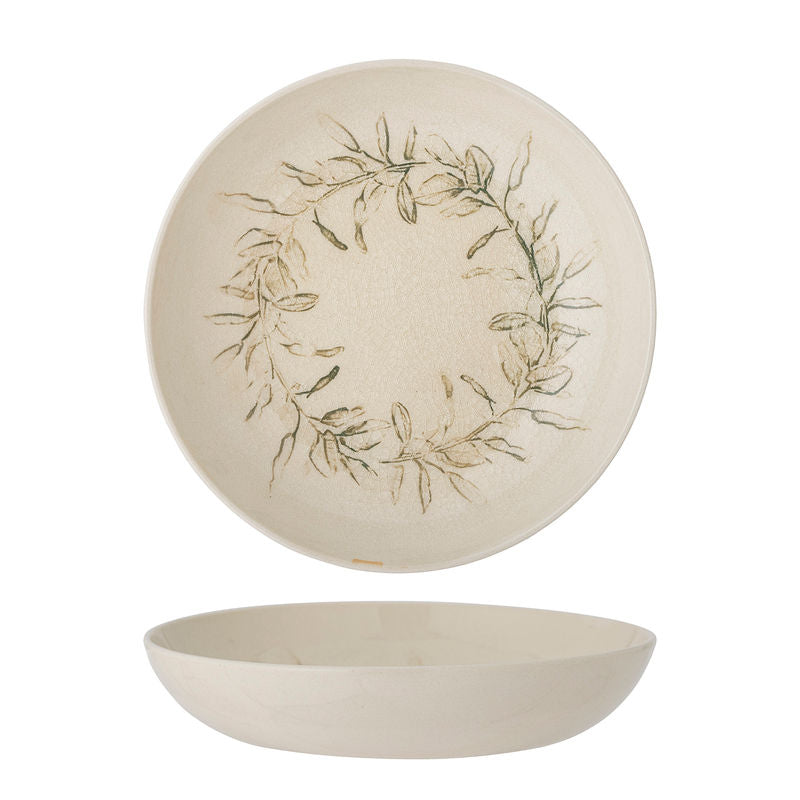 Køb Skål Hollie Grøn | 299,95 | Fri fragt fra 249 kr. | Hurtig levering | Dag til dag levering | Bloomingville | Dekoration, Servering, Rustik, Fad, Pynt, Salatskål, Salatfad