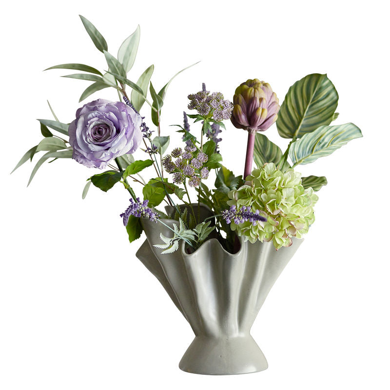 Køb Buket Whisper Lilla | 479,00| Fri fragt fra 249 kr. | Flere varianter | Hurtig levering | Dag til dag levering | Bloomingville | Kunstig Buket, Kunstige Blomster, Plastik, Evighedsblomster 