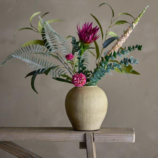 Køb Buket Crown Rød | 429,00| Fri fragt fra 249 kr. | Flere varianter | Hurtig levering | Dag til dag levering | Bloomingville | Kunstig Buket, Kunstige Blomster, Plastik, Evighedsblomster 