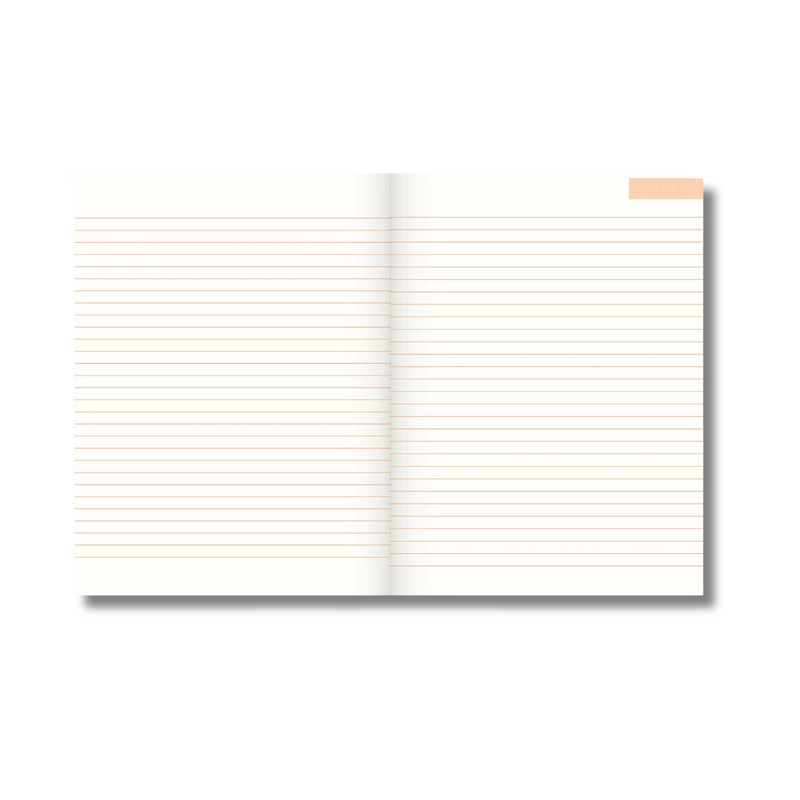 Køb Notebook Journal | 149,95 | Fri fragt over 149 kr. | Hurtig levering | Dag til dag levering | A-Journal | Dagbog, Daglig journal, Blok, Linjeret, Notater