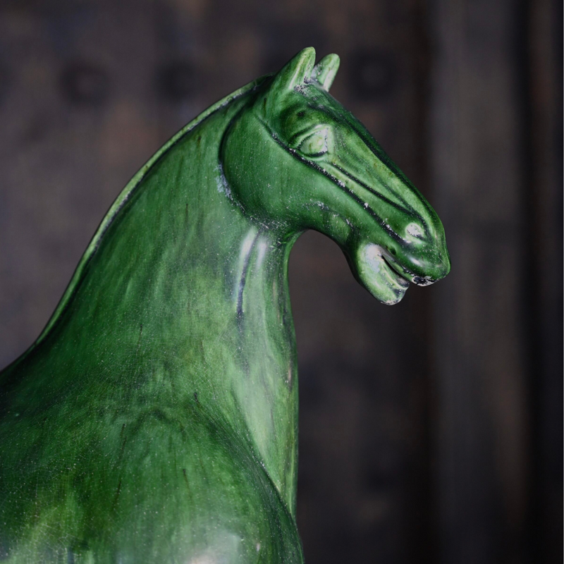 Køb Hest Kinesisk Tang-stil 26 cm | 499,00 | Fri fragt over 149 kr. | Hurtig levering | Dag til dag levering | Annuzza | Keramik, Dekorativ, Skulptur, Håndlavet, Keramikfigur