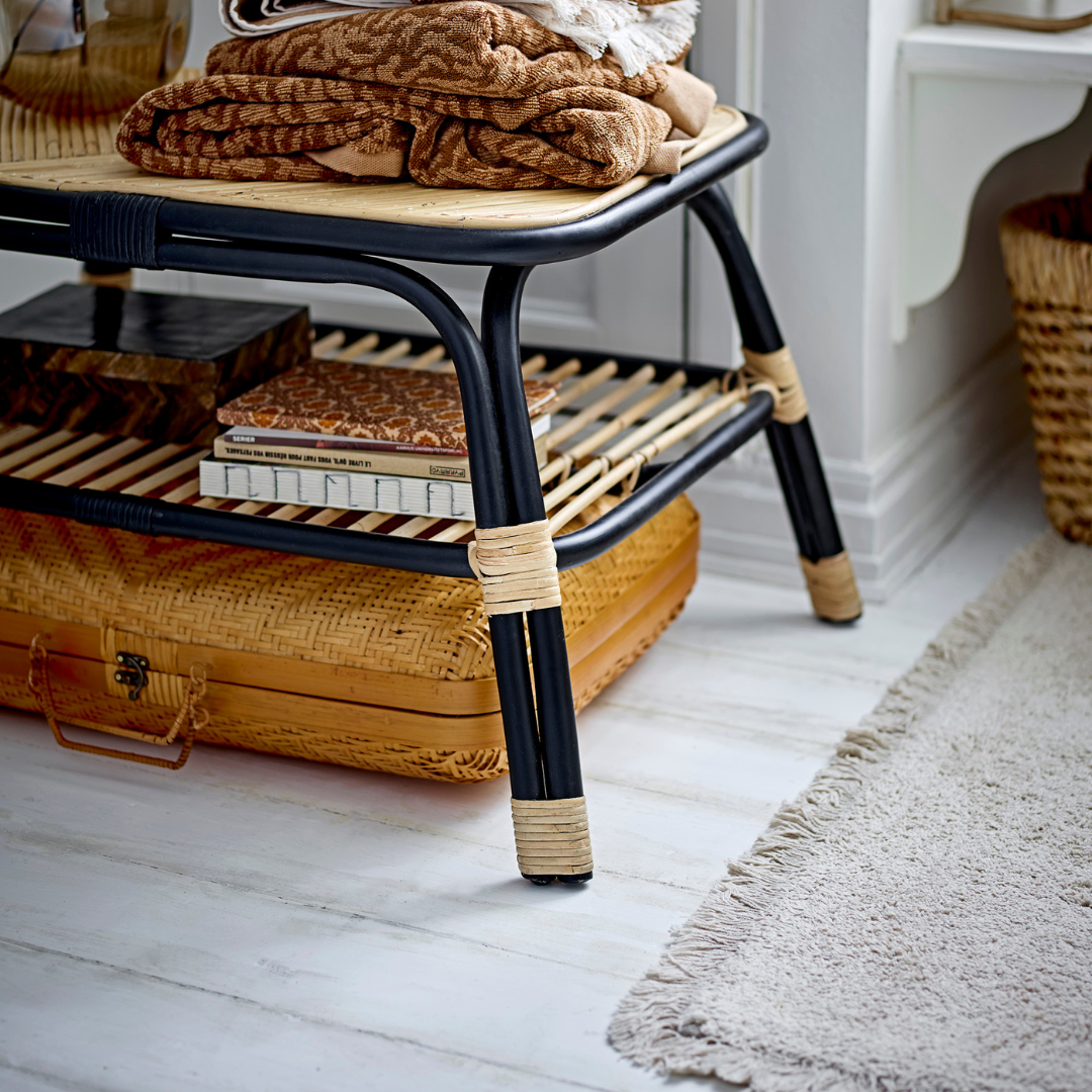 Køb Taske/Kuffert Malaga Bambus | 1.099,00 | Fri fragt over 149 kr. | Hurtig levering | Dag til dag levering | Bloomingville | Håndtaske, Opbevaring, Kurv, Rummelig 