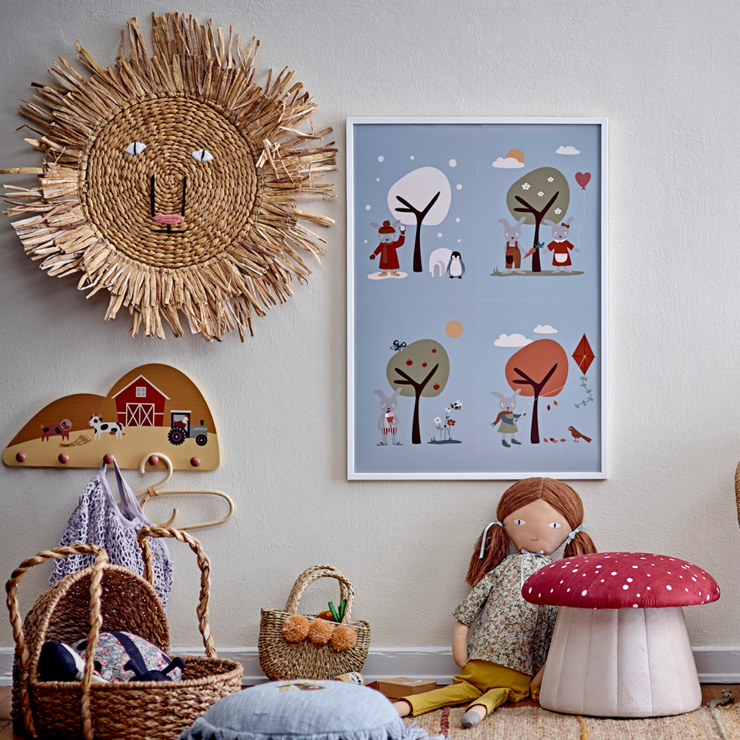 Køb Væg Dekoration Basir - Løve | 439,00 | Fri fragt over 149 kr. | Hurtig levering | Dag til dag levering | Bloomingville MINI | Billede, Kunst, Natur, Til børneværelset, Til børn, Vægdekoration
