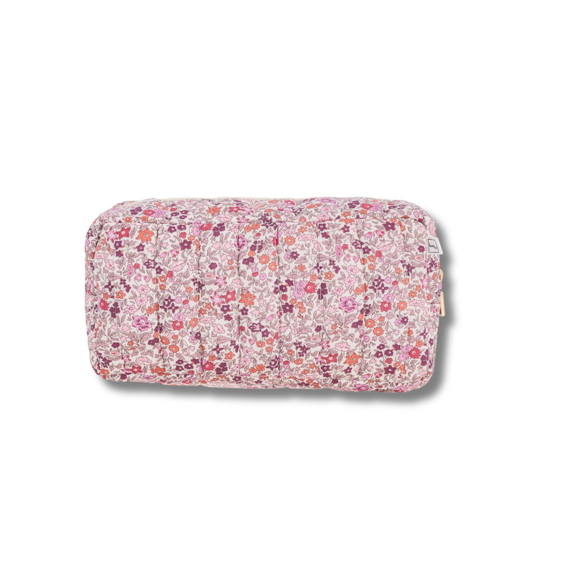 Køb Toilettaske Ava Pink i Liberty stof | fra 525,00 | Fri fragt over 149 kr. | Hurtig levering | Dag til dag levering | Bon Dep | Etui, Clutch, Taske, Rejse, Toiletsager