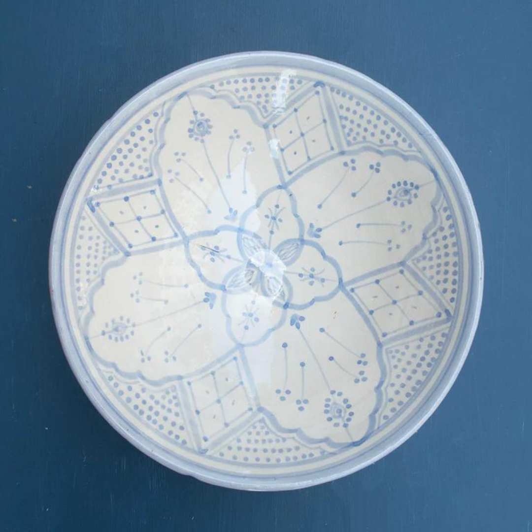 Køb Skål Atlas Pastel Bowl L | 375,00 | Fri fragt over 149 kr. | Hurtig levering | Dag til dag levering | Craft Sisters | Håndlavet, Autentisk marokkansk keramik, Unikt, Pastel farver 