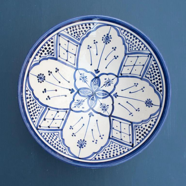 Køb Skål Atlas Pastel Bowl L | 375,00 | Fri fragt over 149 kr. | Hurtig levering | Dag til dag levering | Craft Sisters | Håndlavet, Autentisk marokkansk keramik, Unikt, Pastel farver 