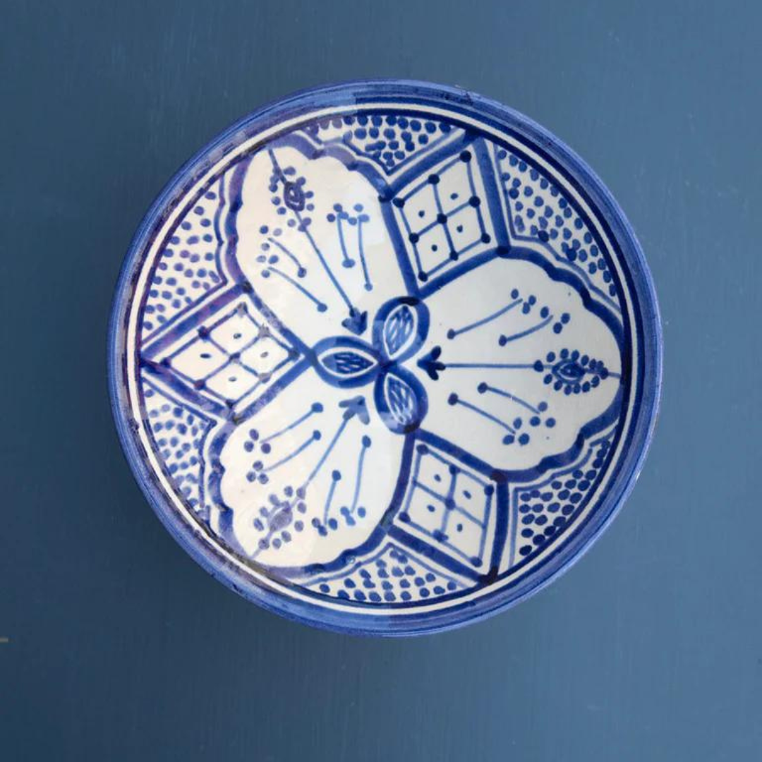 Køb Skål Atlas Pastel Bowl M | 224,95 | Fri fragt over 149 kr. | Hurtig levering | Dag til dag levering | Craft Sisters | Håndlavet, Autentisk marokkansk keramik, Unikt, Pastel farver 