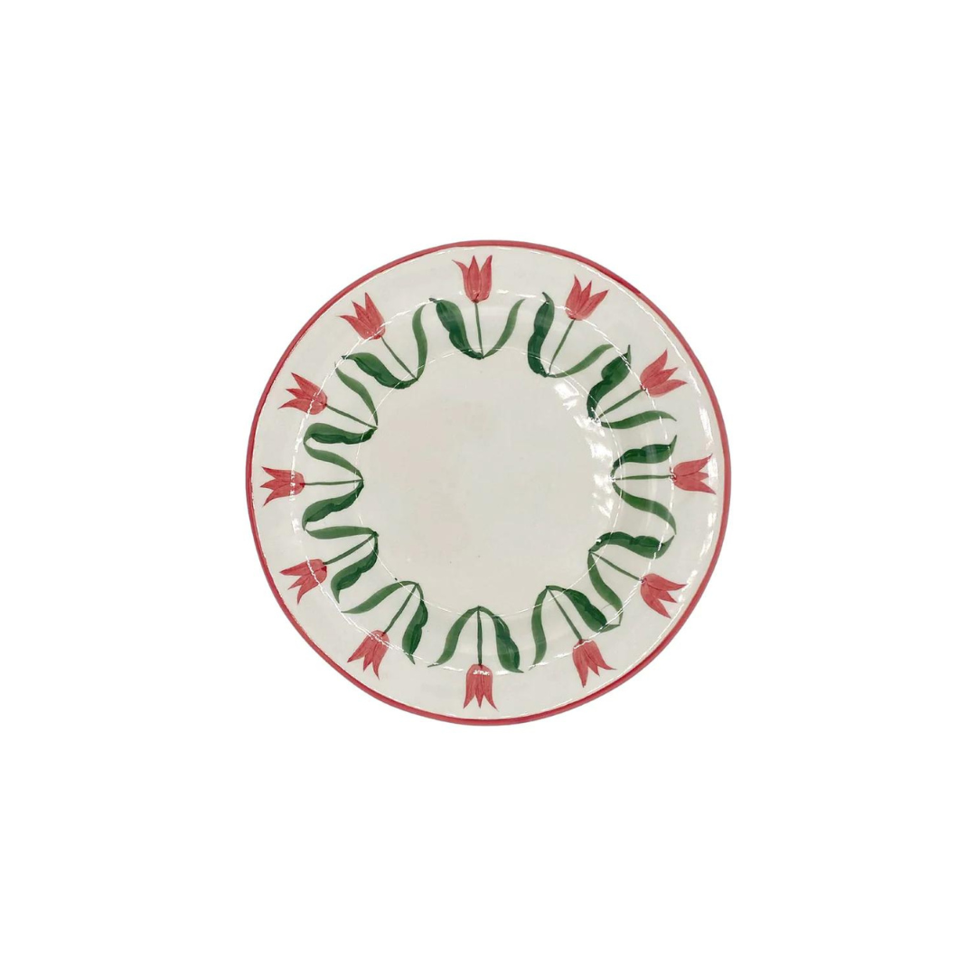 Køb Tallerken Fan Fan | fra 169,95 | Fri fragt over 149 kr. | Hurtig levering | Dag til dag levering | Denise | Tallerken, Håndlavet, Middagstallerken, Frokosttallerken