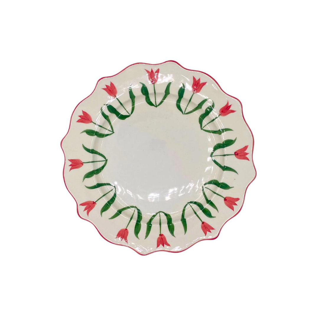 Køb Tallerken Fan Fan | fra 169,95 | Fri fragt over 149 kr. | Hurtig levering | Dag til dag levering | Denise | Tallerken, Håndlavet, Middagstallerken, Frokosttallerken