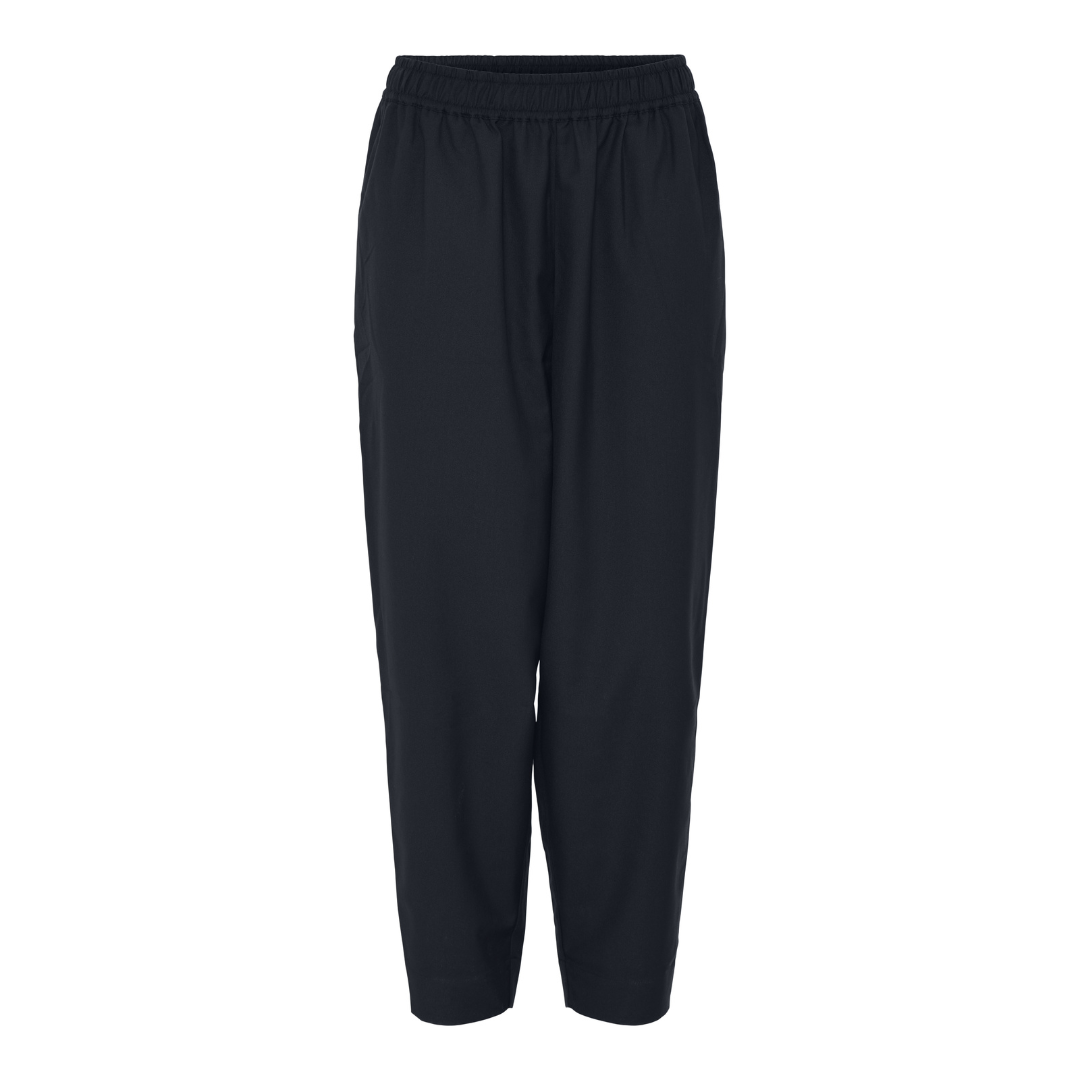 Bukser Oslo Ankle er elegante bukser med elastik i taljen & smalle i ben. Ankelbukser i uld blend. Flere farver | Hurtig levering | fri fragt fra 149kr
