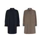 Lyon skjorte en klassisk skjorte, med med lange ærmer. Skjorten er i uld blend. Sort | Hurtig levering | fri fragt fra 149kr