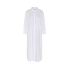 Køb Lyon long dress | 950,00 | Findes i flere farver | Fri fragt over 149 kr. | Hurtig levering 3-5 dage | Dag til dag levering | Frau | tidløs, klassisk, casual, økologisk bomuld, langtidsholdbar, sommerkjole, løs kjole, bomuldskjole, økologisk kjole, økologisk, skjortekjole, lang skjorte, miljøbevidst