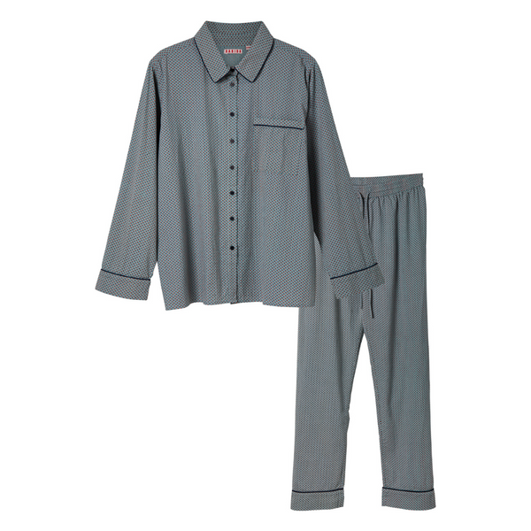 UDSALG Pyjamassæt Dotty Pastel Blue - M/L