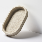 Køb Oval bakke Sandsten | 370,00 | Fri fragt over 149 kr. |  Hurtig levering | Dag til dag levering | Humdakin | Bæredygtig, Mønster, Fad