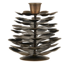 Køb Lysestage kogle | fra 79,95 | Fri fragt over 249 kr. | Hurtig levering | Dag til dag levering | Ib Laursen | Stage, Lys, Stearinlys, kalenderlys, Kalenderstage, Adventsstage, Dekoration, Juledekoration