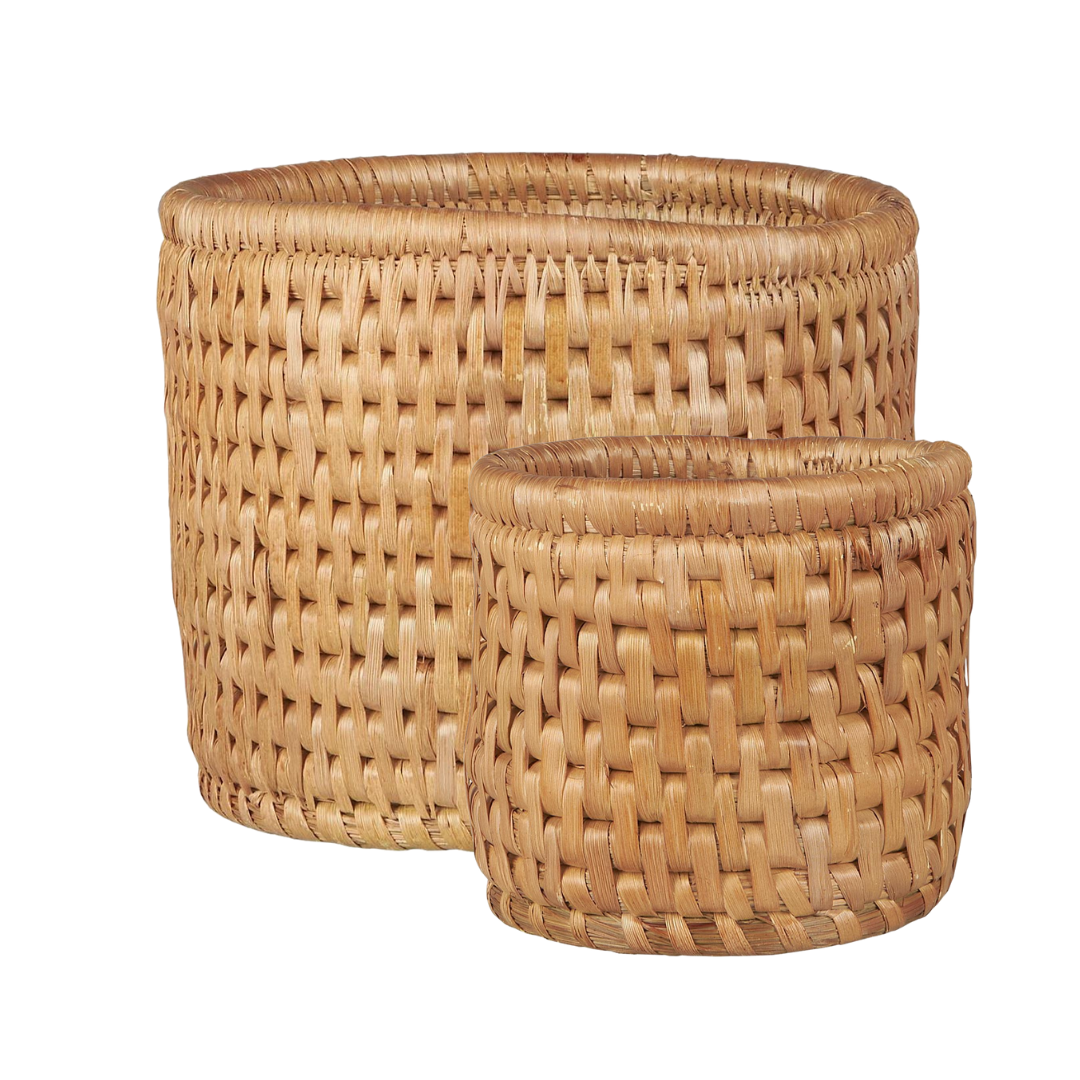 Køb Skjuler rund Jute | fra 99,95 | Fri fragt over 149 kr. | Hurtig levering | Dag til dag levering | Ib Laursen |  Potteplante, Potte, Natur, Brun, Urtepotte, Uretpotteskjuler