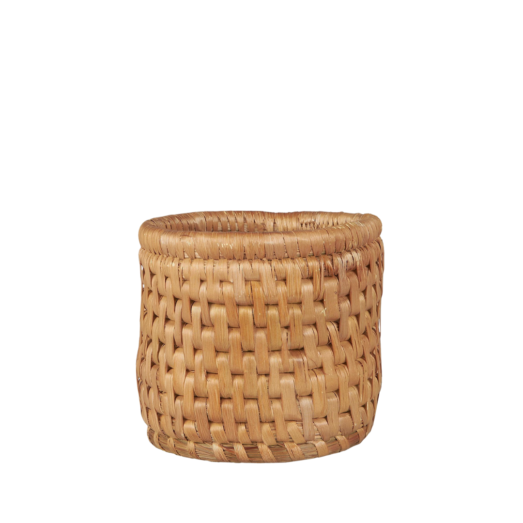 Køb Skjuler rund Jute | fra 99,95 | Fri fragt over 149 kr. | Hurtig levering | Dag til dag levering | Ib Laursen |  Potteplante, Potte, Natur, Brun, Urtepotte, Uretpotteskjuler