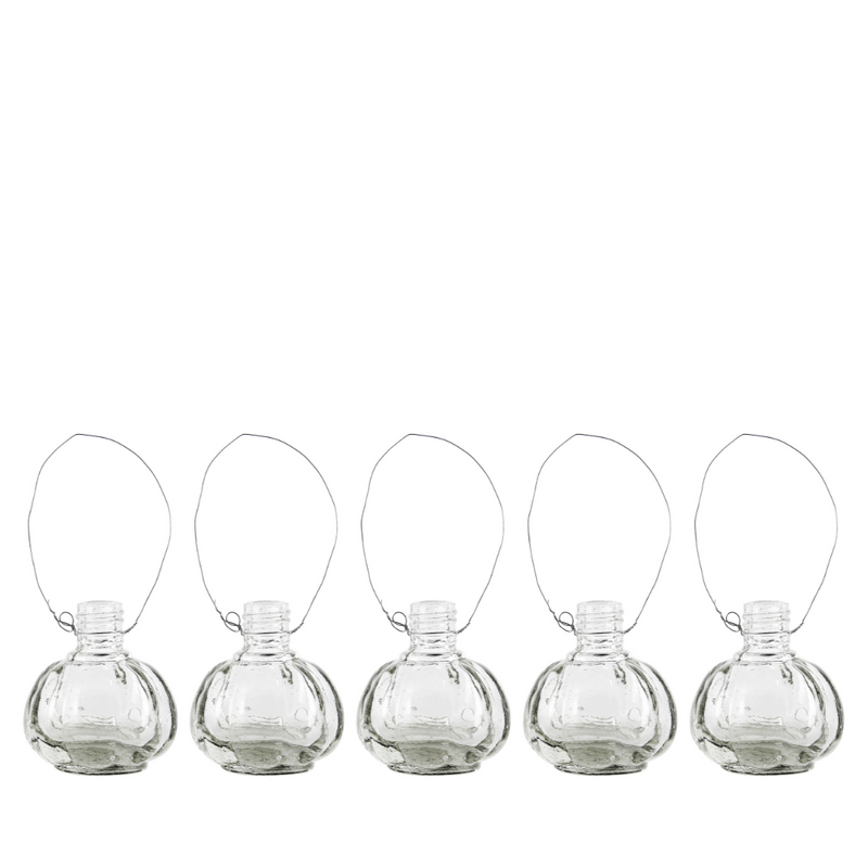 Køb Vase mini med wireophæng - sæt af 5 stk | 25,00 | Fri fragt over 149 kr. | Hurtig levering | Dag til dag levering | Ib Laursen | Håndlavet, Pynt, Vase til ophængning