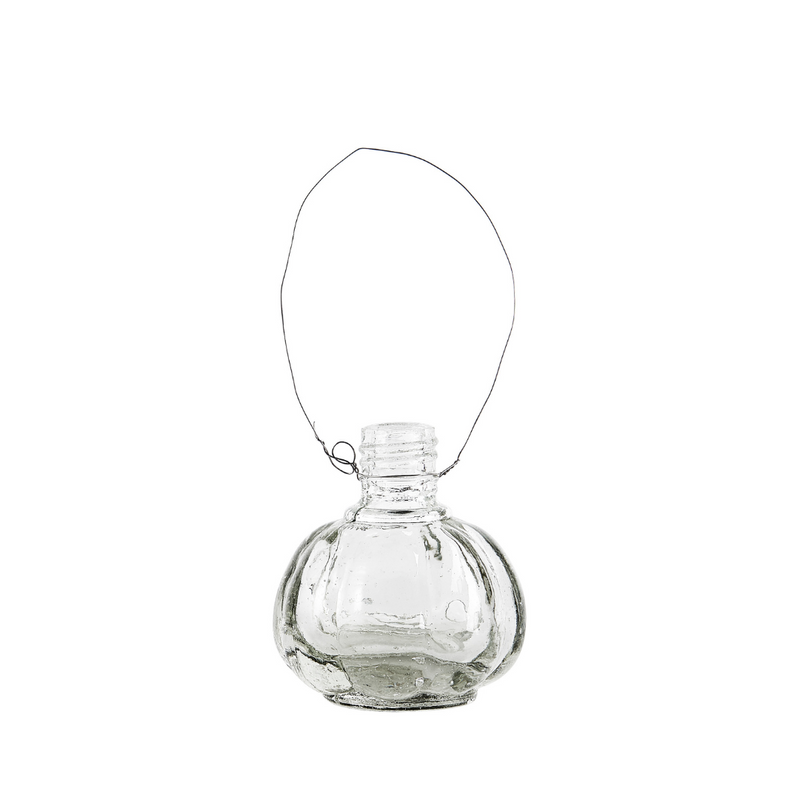 Køb Vase mini med wireophæng - sæt af 5 stk | 25,00 | Fri fragt over 149 kr. | Hurtig levering | Dag til dag levering | Ib Laursen | Håndlavet, Pynt, Vase til ophængning
