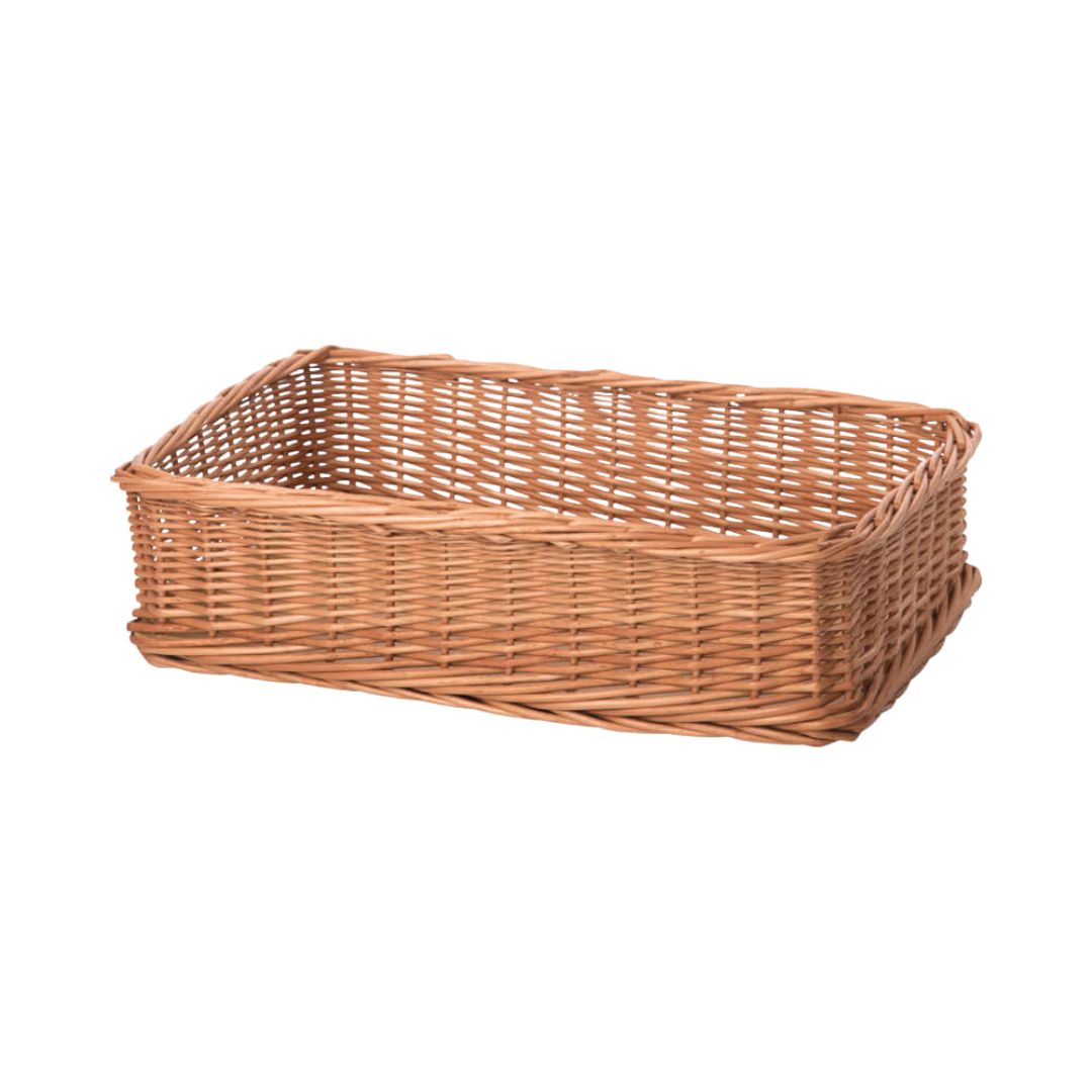 Køb Kurv Rektangulær | fra 229,95 | Fri fragt over 149 kr. | Hurtig levering | Dag til dag levering | Kurve Varer | Serveringsbakke, Dekorationsbakke, Bakke til servering, Bakke til pynt, Opbevaringskurv, Opbevaringsbakke, Bakke