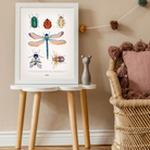 Køb Plakat Insekt 30x40 cm | 169,95 |Fri fragt over 149 kr. | Hurtig levering | Dag til dag levering | Lille Starut | Billede, Kunst, Børn, Til børneværelset, Plakat til børn