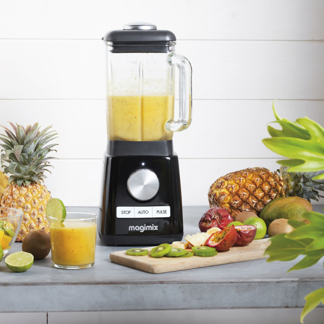 Køb Blender Power 4 - 1,8 liter | 1.689,00 | Fri fragt over 149 kr. | Hurtig levering | Dag til dag levering | Magimix l | Blender, 1300 watt, 22.000 omdrejninger, Sort, Smoothie, Juice, Blender som kan knuse is
