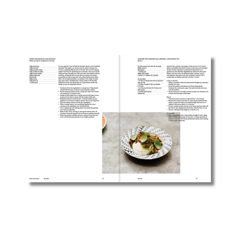 Coffee Table Book - Atelier September: A place for daytime cooking