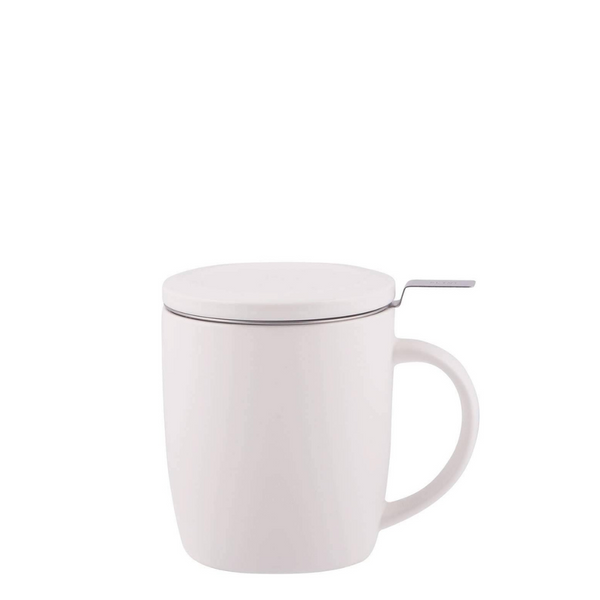 2. sortering PLINT Brew Mug med filter og låg hvid