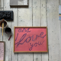 Køb Plakat 'I Love You' 30x40 cm | 559,00 | Dag til dag levering | Tinystories | Billede, Kunst, Kunsttryk, Reproduktion, Kunster, Holland, Tiny de Vries, Illustrere, Illustration