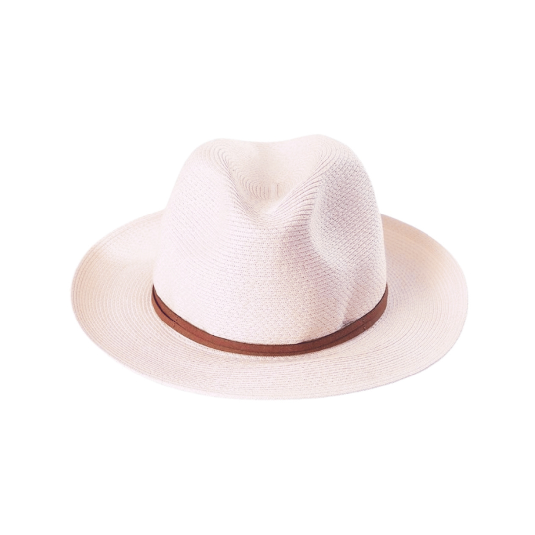 Køb Hat med læder strop | 499,00 | Findes i flere farver | Fri fragt over 149 kr. | Hurtig levering | Dag til dag levering | Travaux en cours | Tidløs, Unisex, Sommerhat, Strandhat, Solhat, Ultralet, Tekstureret papir
