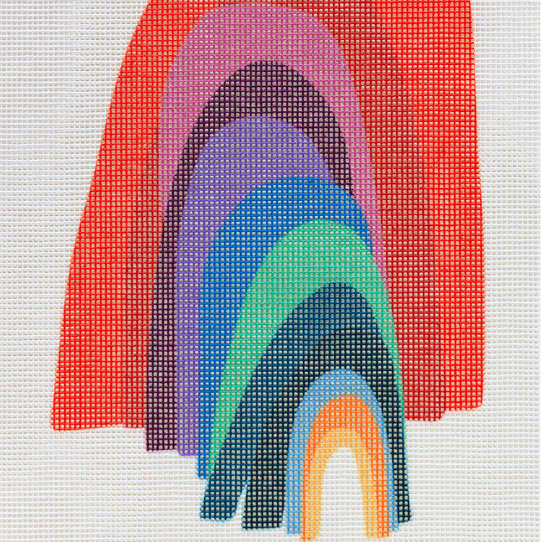 Køb Broderi kit From the Other Side Rainbow | 649,00 | Fri fragt over 149 kr. | Hurtig levering | Dag til dag levering | UndwindStudio | DIY, Brodering, Broderiteknik, Vægophæng, Garn, Garnophæng, Garnprojekt 