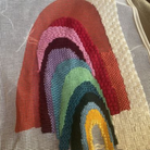 Køb Broderi kit From the Other Side Rainbow | 649,00 | Fri fragt over 149 kr. | Hurtig levering | Dag til dag levering | UndwindStudio | DIY, Brodering, Broderiteknik, Vægophæng, Garn, Garnophæng, Garnprojekt 