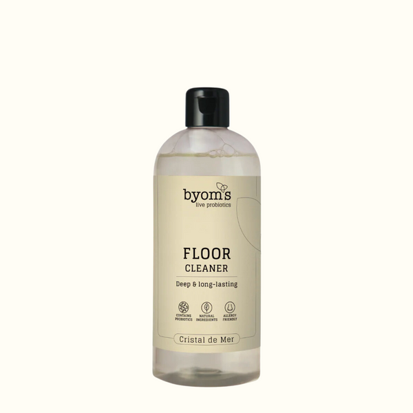 Køb Gulvvask - Probiotic Floor Cleaner - Cristal De Mer | 89,95 | Fri fragt over 149 kr. | Hurtig levering | Dag til dag levering | byoms | Rengøring, Moderne rengøring, Moderne husholdning, Rengørning, Uden kemi, Probiotika