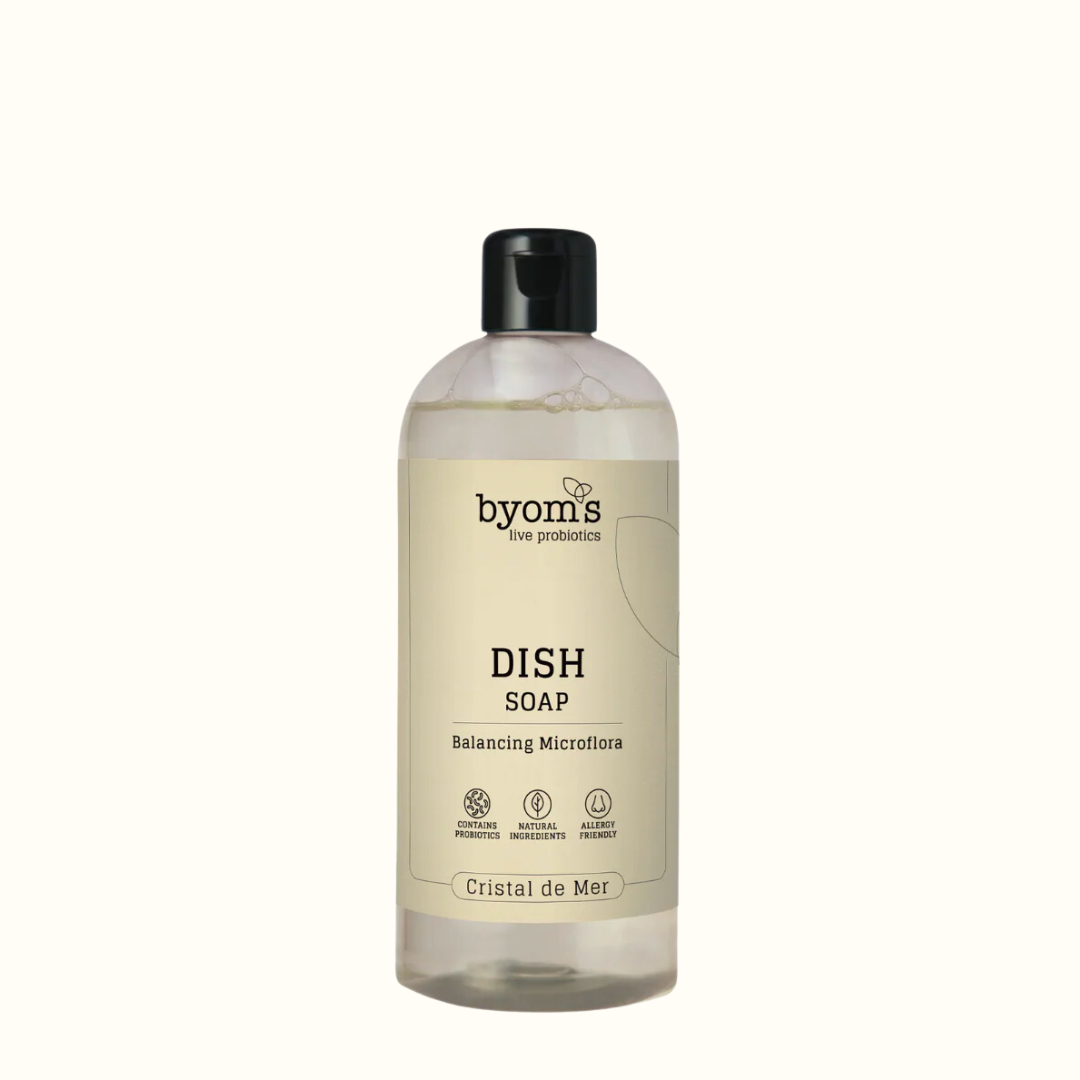 Køb Opvaskemiddel - Probiotic Dish Soap - Cristal De Mer | 89,95 | Fri fragt over 149 kr. | Hurtig levering | Dag til dag levering | byoms | Rengøring, Moderne rengøring, Moderne husholdning, Rengørning, Uden kemi, Probiotika