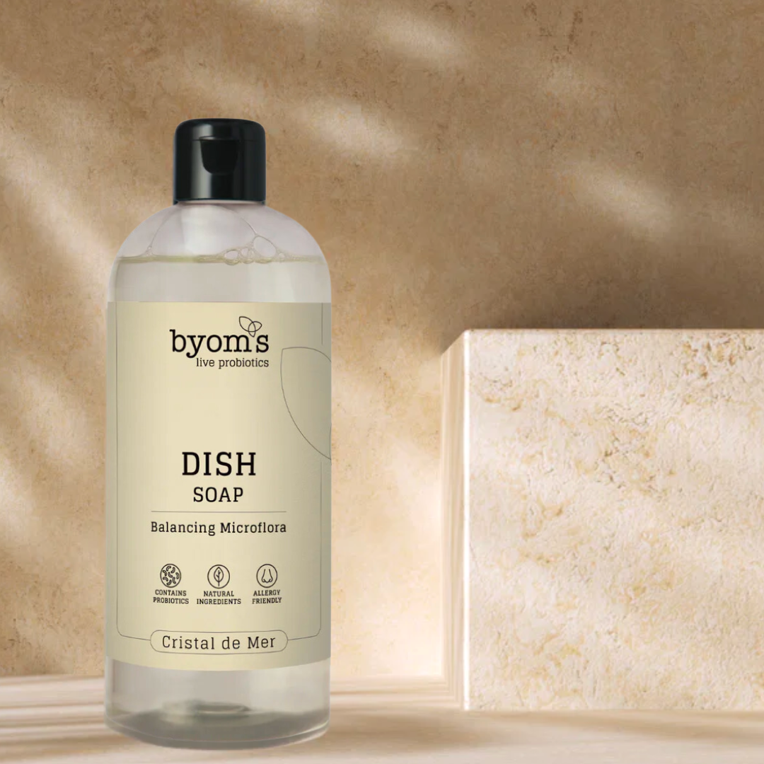 Køb Opvaskemiddel - Probiotic Dish Soap - Cristal De Mer | 89,95 | Fri fragt over 149 kr. | Hurtig levering | Dag til dag levering | byoms | Rengøring, Moderne rengøring, Moderne husholdning, Rengørning, Uden kemi, Probiotika