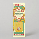 Gridelli Spaghettone Pasta di Altamura 500g i cremegul æske med grøn og rød dekoration