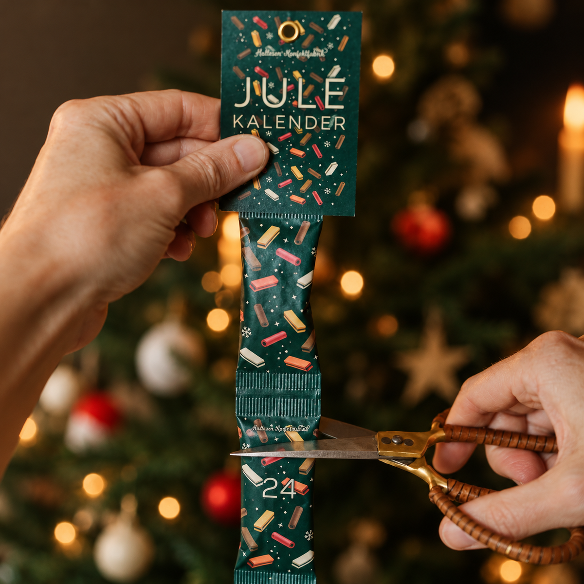 Hyggelig klipning af julekalender