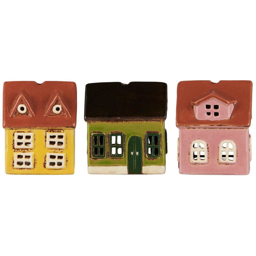 Køb Hus til fyrfadslys mini | 99,95| Fri fragt fra 249 kr. | Hurtig levering | Dag til dag levering | Ib Laursen | Lanterne, Lygte, Lys, Stearinlys, Belysning, Hyggeligt lys, Lyshus, Stentøj