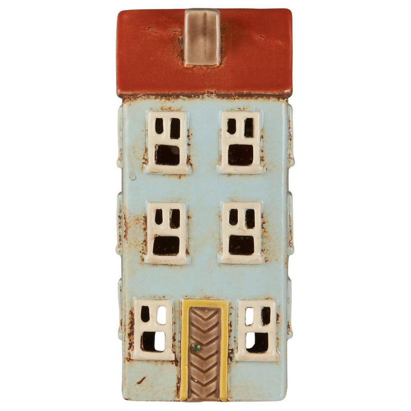 Køb Hus til fyrfadslys | fra 179,95| Fri fragt fra 249 kr. | Hurtig levering | Dag til dag levering | Ib Laursen | Lanterne, Lygte, Lys, Stearinlys, Belysning, Hyggeligt lys, Lyshus, Stentøj