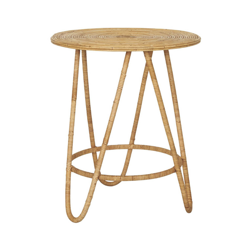 UDSALG Bord rund Rattan